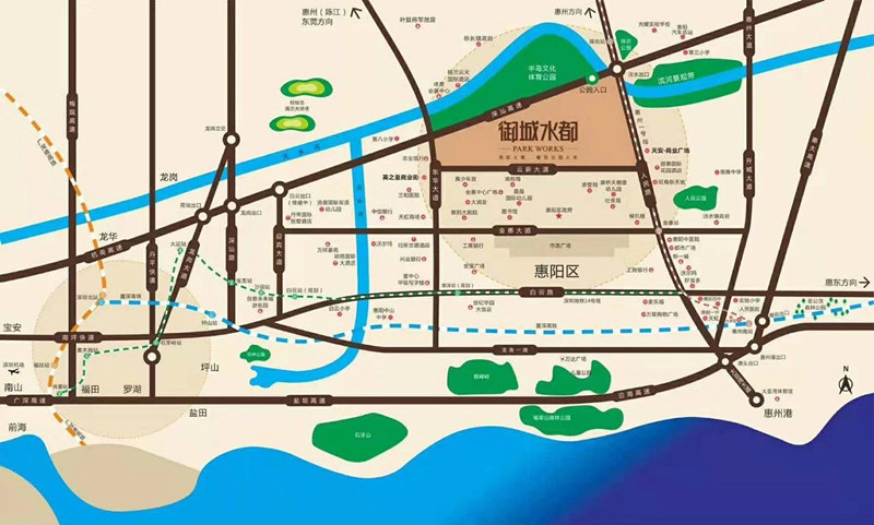 区域/商圈:惠阳淡水 修建类型:高层 修建特征:东南亚风格 修建面积