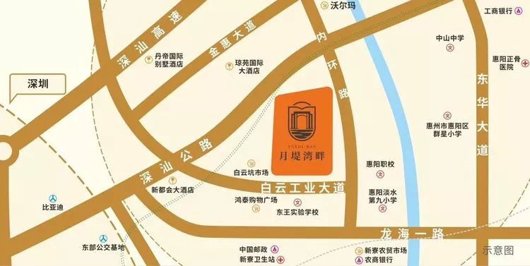 月堤湾畔 月堤湾畔