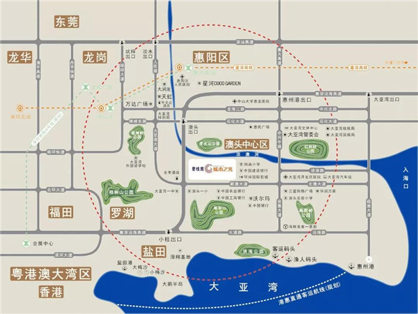 大亚湾碧桂园城市之光 大亚湾碧桂园城市之光