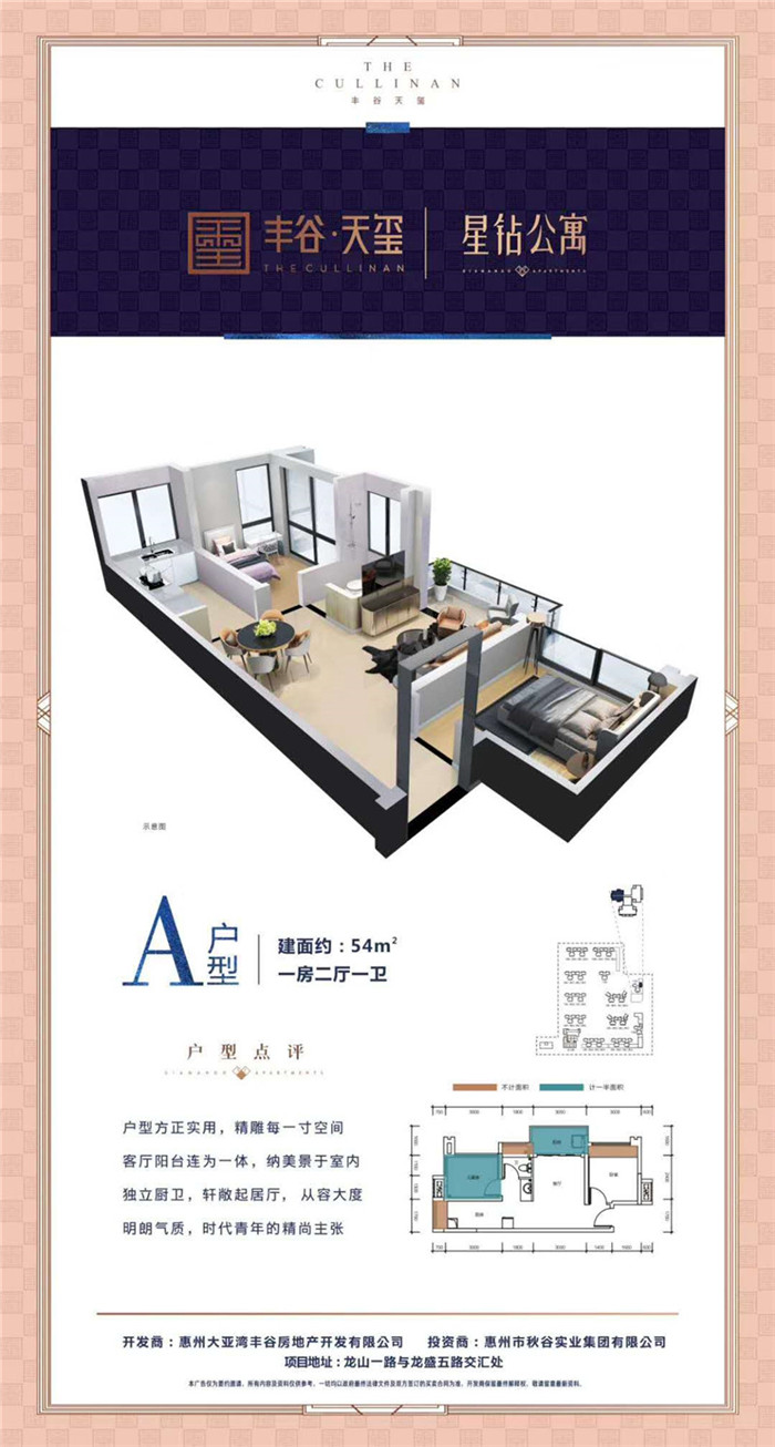 丰谷天玺公寓户型图 丰谷天玺公寓户型图
