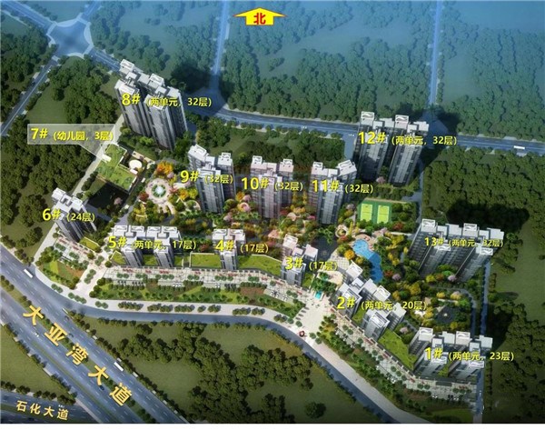 仁和美地整体规划图 仁和美地整体规划图